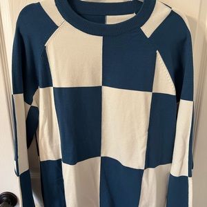 VINTAGE CHECKERED SWEATER!